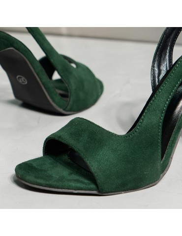 Women's Solid Color Stiletto Heels, Fashion Open Toe Dress Pumps, Stylish Ankle Strap Slingback Heels