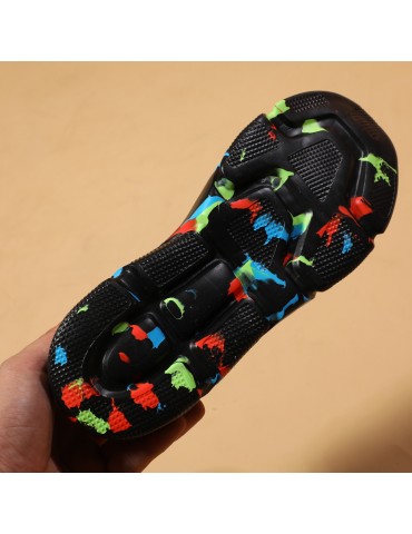 Women's Mesh Sports Shoes, Comfort Knit Low Top Slip On Running Shoes, Casual Breathable Walking Shoes