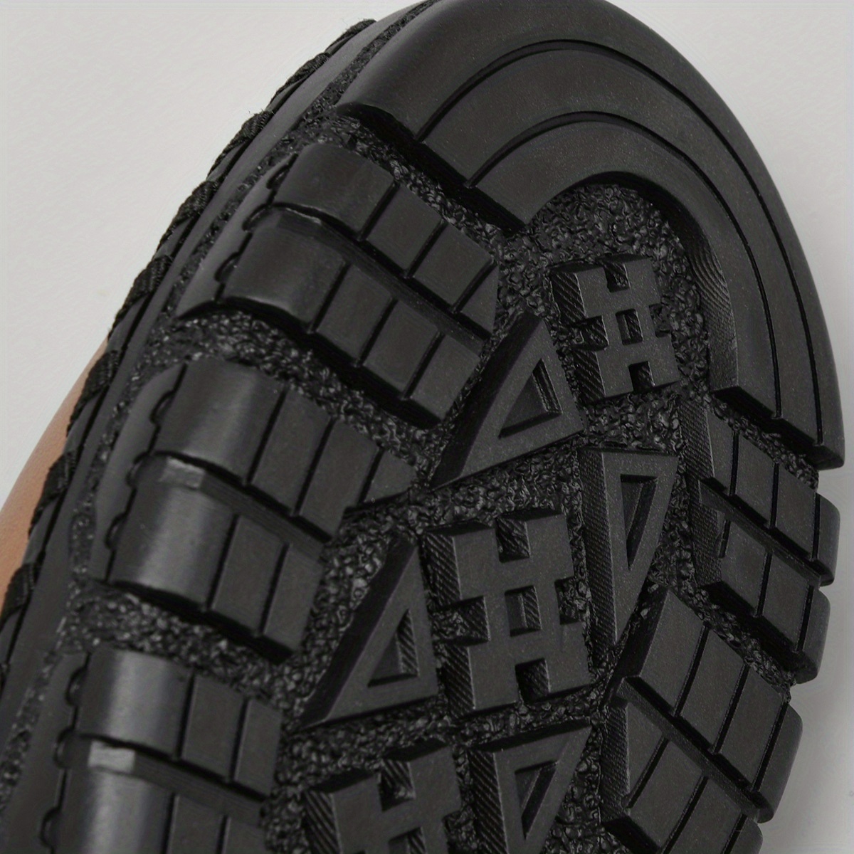 womens flat high top boots comfy solid color lace up ankle boots casual non slip shoes details 5